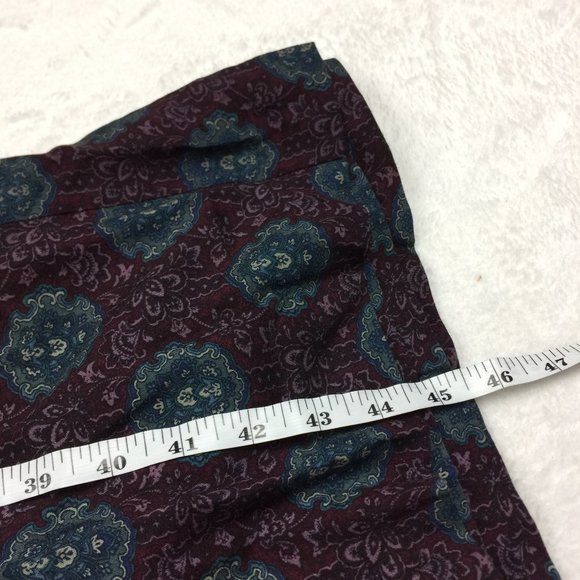 Vintage Karin Stevens Petites Sz 10 2-Pc Midi Dress & Long-Sleeve Top 100% Rayon - Picture 10 of 12